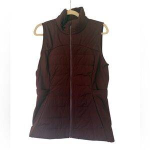 Lululemon Women’s Down for It All Vest in Red Merlot Size 12